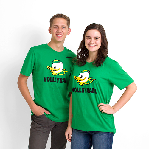 Fighting Duck, Nike, Volleyball, T-Shirt